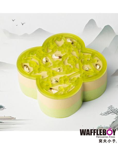槐花與茶乳酪蛋糕